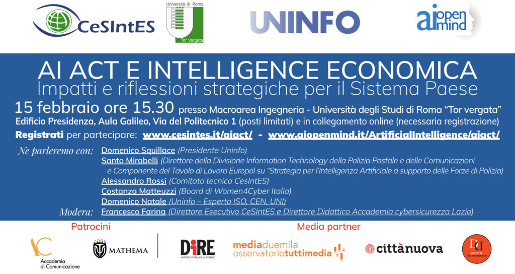 AI ACT E INTELLIGENCE ECONOMICA- Impatti e riflessioni strategiche per il Sistema Paese